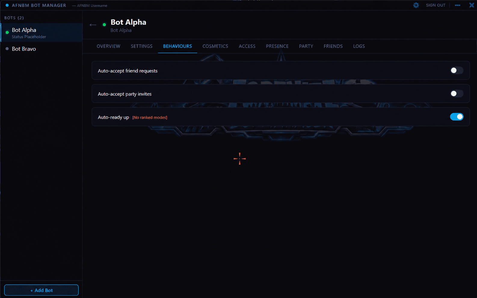 Bot Behaviours