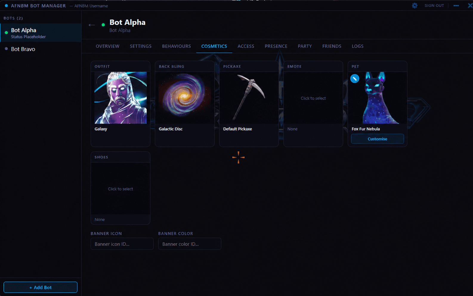 Bot Cosmetics