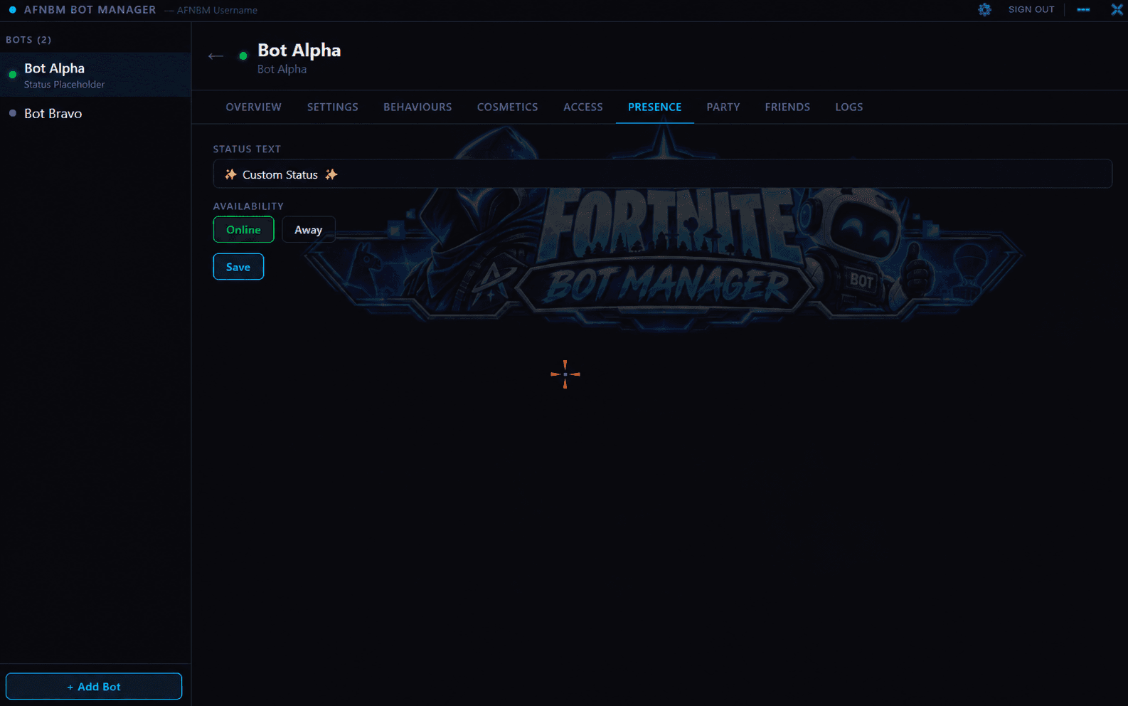 Bot Presence